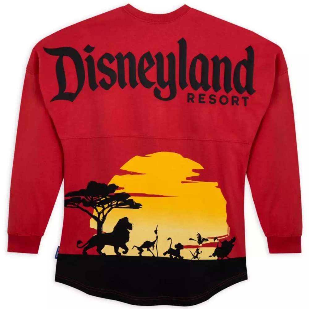 NWT Disneyland The Lion King Spirit Jersey